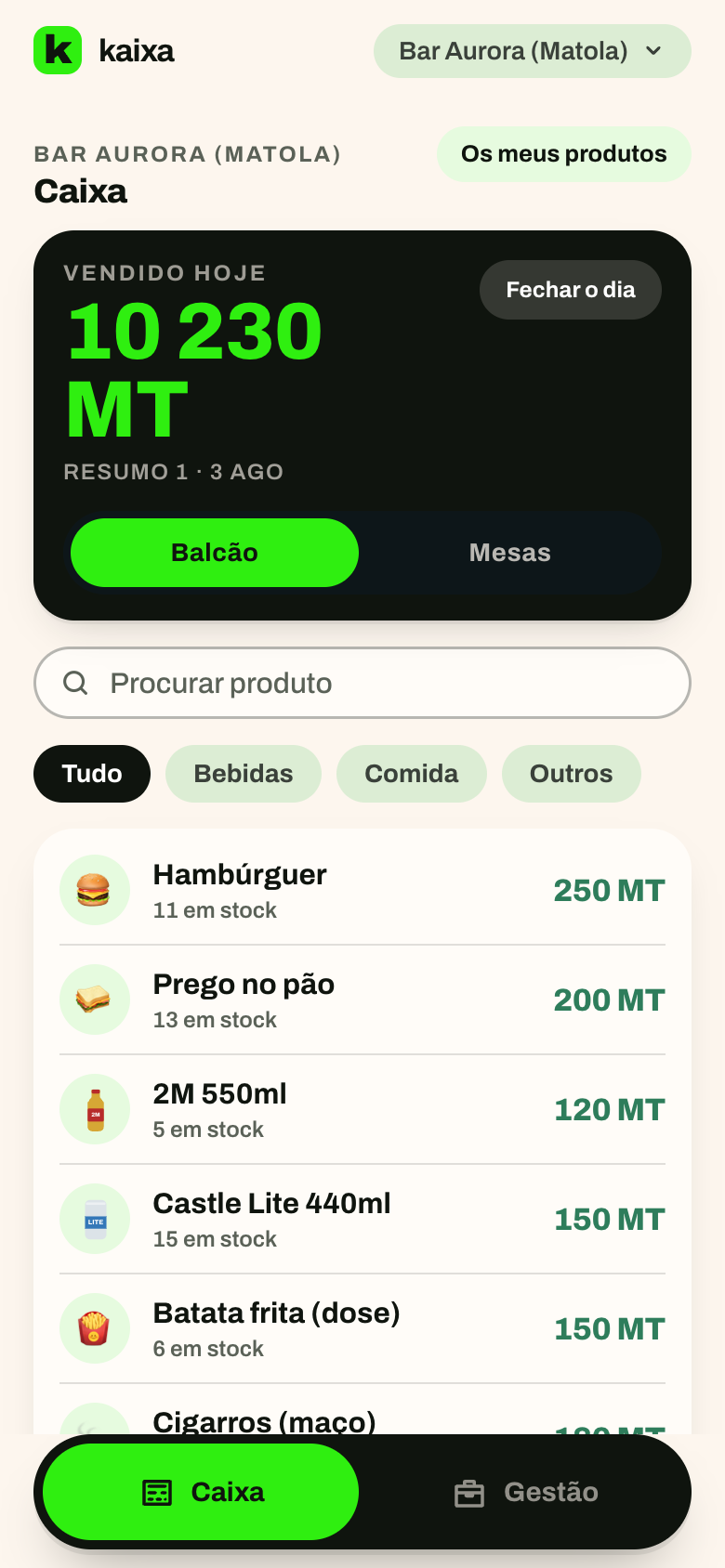 Tocas no que vendeste.